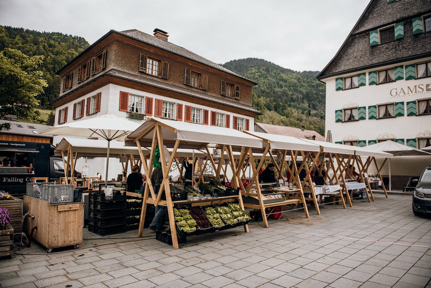 Story: Auf dem Wochenmarkt flanieren 